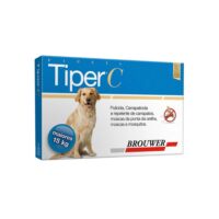 Tiper C 4mL para Cães até 15kg a 45Kg Pipeta Brouwer Único