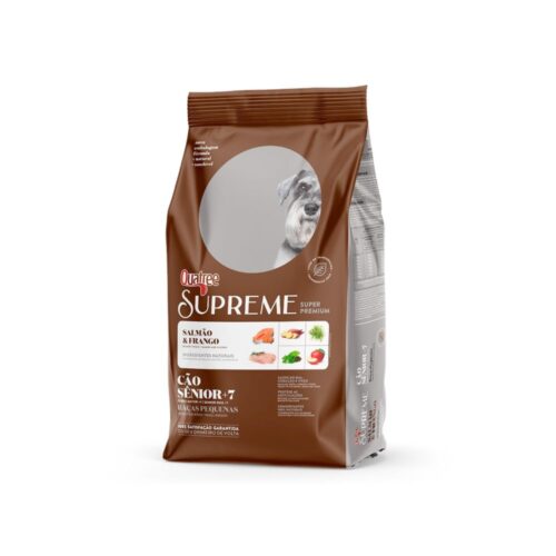 Ração Quatree Supreme Cães Adultos Senior+7 Raças Pequenas 10.1Kg