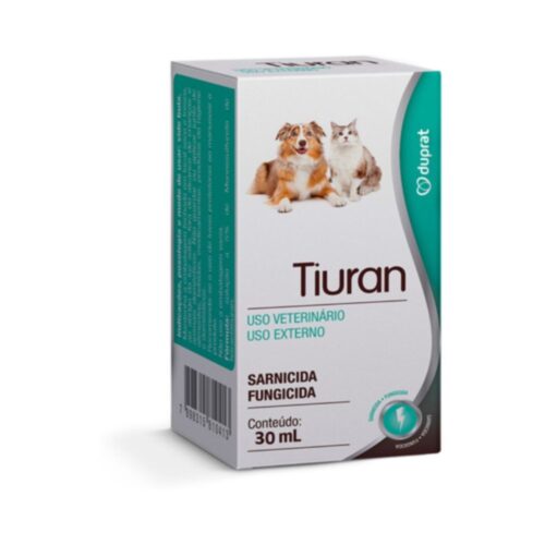 Solução Sarnicida Duprat Tiuran para Cães e Gatos 30mL