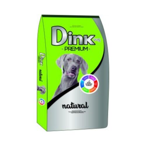 Ração Dink Dog Natural Cães Adultos 15Kg