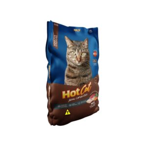 Ração Hot Cat Mix Gatos Adultos Sem Corantes 20Kg