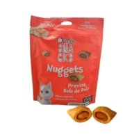 Quatree Snacks Nuggets Gato Bola de Pelo Salmão 150g