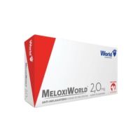 Anti-inflamatorio MeloxiWorld 2,0Mg com 10 Comprimidos