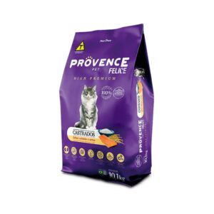 Ração Provence Gatos Castrados Salmão e Arroz 10.1Kg