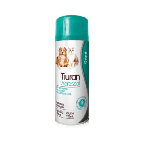 Aerossol Sarnicida Duprat Tiuran para Cães e Gatos 125 mL