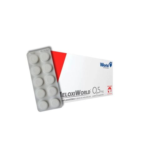 Anti-Inflamatorio Meloxiworld 0,5 Mg Blister com 10 Comprimidos