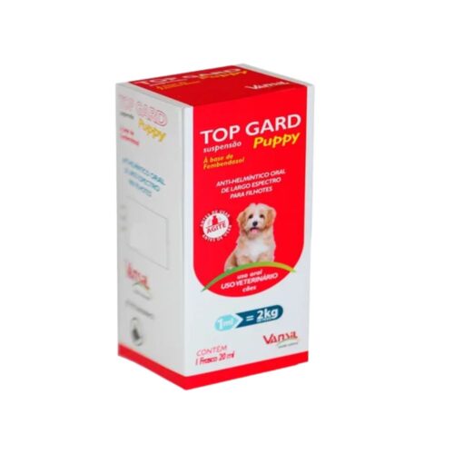 Vermifugo para Filhotes Top Gard Puppy 20mL