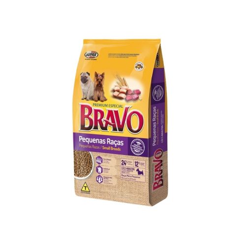 Ração Bravo Cães Adultos Raças Pequenas 10.1Kg