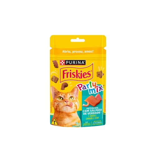 Petisco Friskies Party Mix Salmão 40 g