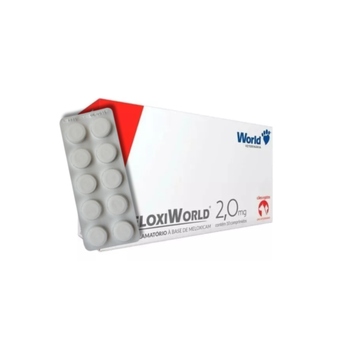 Anti-inflamatorio MeloxiWorld 2,0Mg Blister com 10 Comprimidos